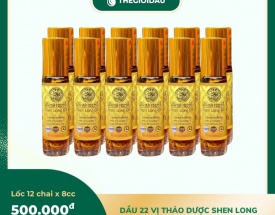 Dầu 22 vị thảo dược Shen Long bán sỉ dạng lốc, thùng giá tốt | Dauthaoduoc.net