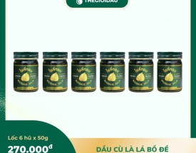 Dầu cù là bồ đề 50g bán sỉ dạng lốc, thùng giá tốt | Dauthaoduoc.net