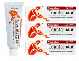 Dầu nóng Counterpain đỏ 60g bán sỉ dạng lốc, thùng giá tốt | Dauthaoduoc.net