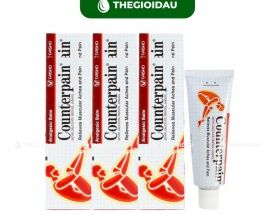 Dầu nóng Counterpain đỏ 60g bán sỉ dạng lốc, thùng giá tốt | Dauthaoduoc.net
