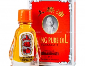 Dầu Siang Pure ông già đỏ, trắng 3cc bán sỉ dạng lốc, thùng giá tốt | Dauthaoduoc.net