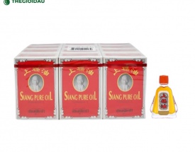 Dầu Siang Pure ông già đỏ, trắng 3cc bán sỉ dạng lốc, thùng giá tốt | Dauthaoduoc.net