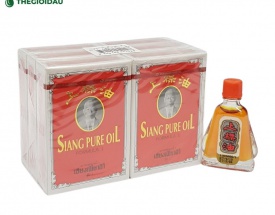 Dầu Siang Pure ông già đỏ, trắng 7cc bán sỉ dạng lốc, thùng giá tốt | Dauthaoduoc.net