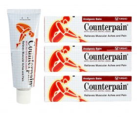 Dầu nóng Counterpain đỏ 60g bán sỉ dạng lốc, thùng giá tốt | Dauthaoduoc.net