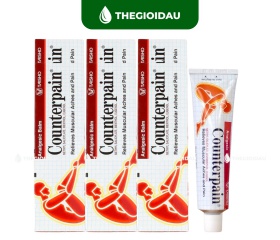 Dầu nóng Counterpain đỏ 120g bán sỉ dạng lốc, thùng giá tốt | Dauthaoduoc.net