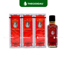 Dầu Siang pure ông già đỏ 25cc bán sỉ dạng lốc, thùng giá tốt | Dauthaoduoc.net