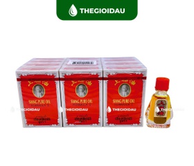 Dầu Siang Pure ông già đỏ, trắng 3cc bán sỉ dạng lốc, thùng giá tốt | Dauthaoduoc.net