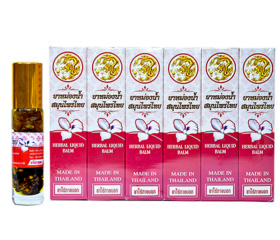 Dầu Gió Thái Lan 20 Loại Thảo Dược Herbal Liquid Balm Lốc 12 Chai