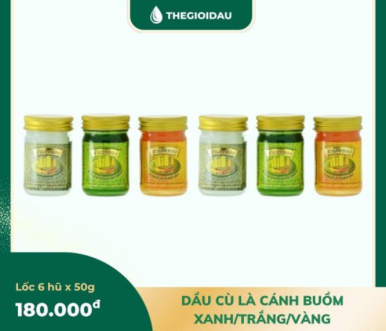 Dầu cù là cánh buồm Xanh/Trắng/Vàng bán sỉ dạng lốc, thùng giá tốt | Dauthaoduoc.net