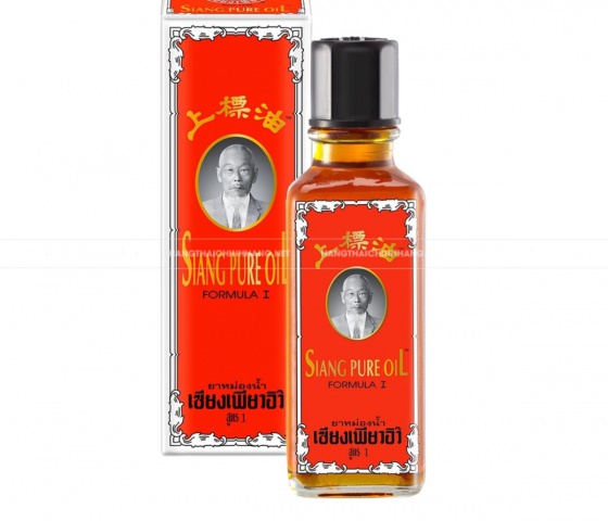 Dầu Siang pure ông già đỏ 25cc bán sỉ dạng lốc, thùng giá tốt | Dauthaoduoc.net