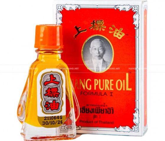 Dầu Siang Pure ông già đỏ, trắng 3cc bán sỉ dạng lốc, thùng giá tốt | Dauthaoduoc.net