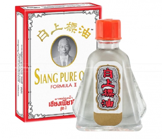 Dầu Siang Pure ông già đỏ, trắng 7cc bán sỉ dạng lốc, thùng giá tốt | Dauthaoduoc.net