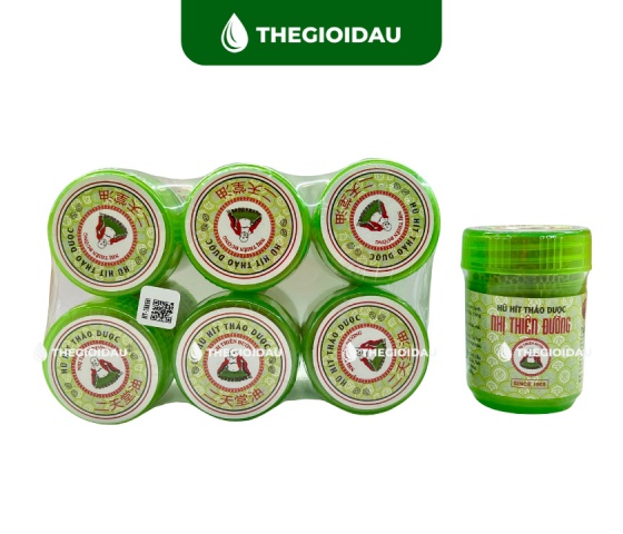 Hũ hít thảo dược Nhị Thiên Đường 5gr bán sỉ dạng lốc, thùng giá tốt | Dauthaoduoc.net