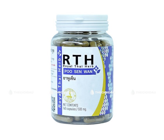 Thuốc rắn Thái Lan số 6 Poo Sen Wan 160 viên